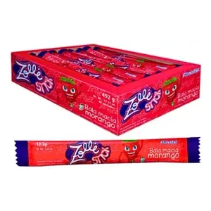 Bala Zollé Stick Sabor Morango 492g