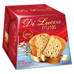 Panettone Di Lucca Frutas Cristalizadas 400g