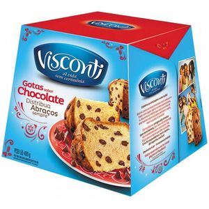 Panettone Visconti 400g Chocolate