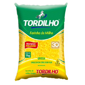 Farinha De Milho Tordilho 1kg Grossa