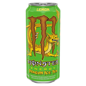 Bebida Energético Lemon Monster Dragon Ice Tea Lata 473ml