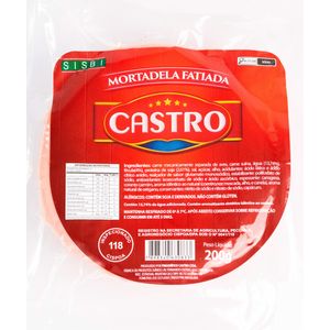 Mortadela Castro Fatiada 200g