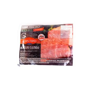 Bacon Castro Aprox. 350g Pedaço Vácuo