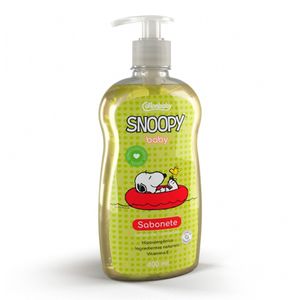 Sabonete Líquido Cottonbaby Snoopy Baby 200ml Gotas Camomila