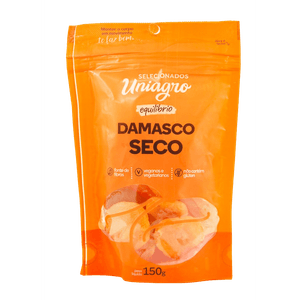 Damasco Seco Uniagro Pouch 150g