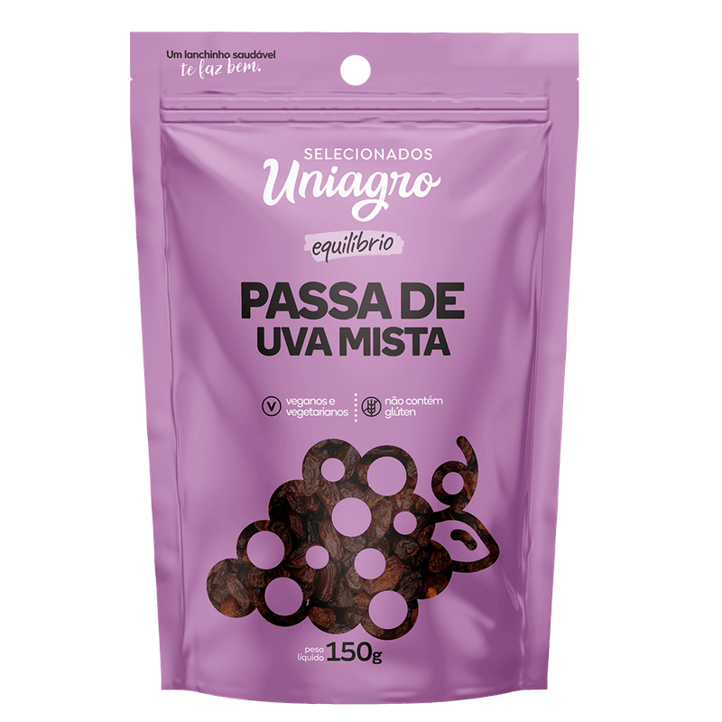 PASSA-UVA-UNIAGRO-MISTA-150G