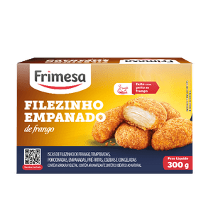 Empanado Frimesa Filezinho De Frango Congelado 300g