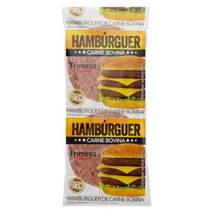 Hambúrguer Frimesa Bovino Congelado 2x90g