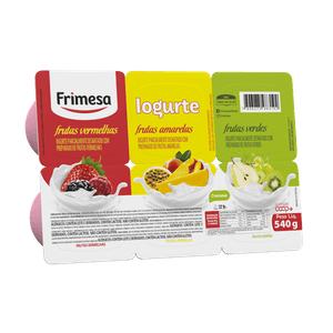 Iogurte Frutas Vermelhas, Amarelas E Verdes Frimesa Bdj 540g