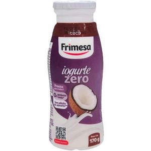 Iogurte Frimesa Zero Sabor Coco Garrafa 170g