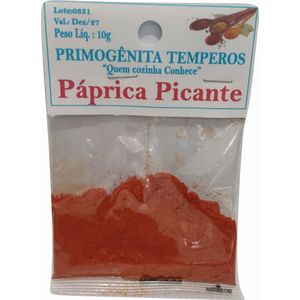 Condimento Primogênita Páprica Picante 10g