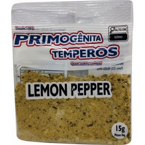 Condimento Primogênita Lemon Pepper 15g