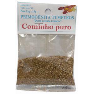 Condimento Primogenita Cominho Puro 15g