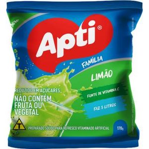 Refresco Apti Família Limão 170g