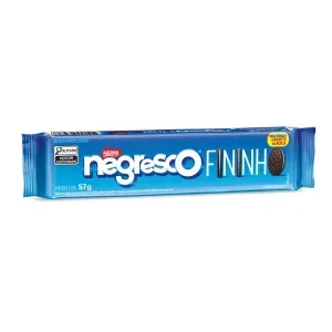 Biscoito Recheado Negresco Fininho 57g Baunilha