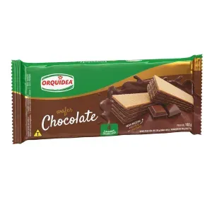 Wafer Orquídea Sabor Chocolate 100g