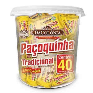 Paçoca Dacolonia Tradicional Pote 560g