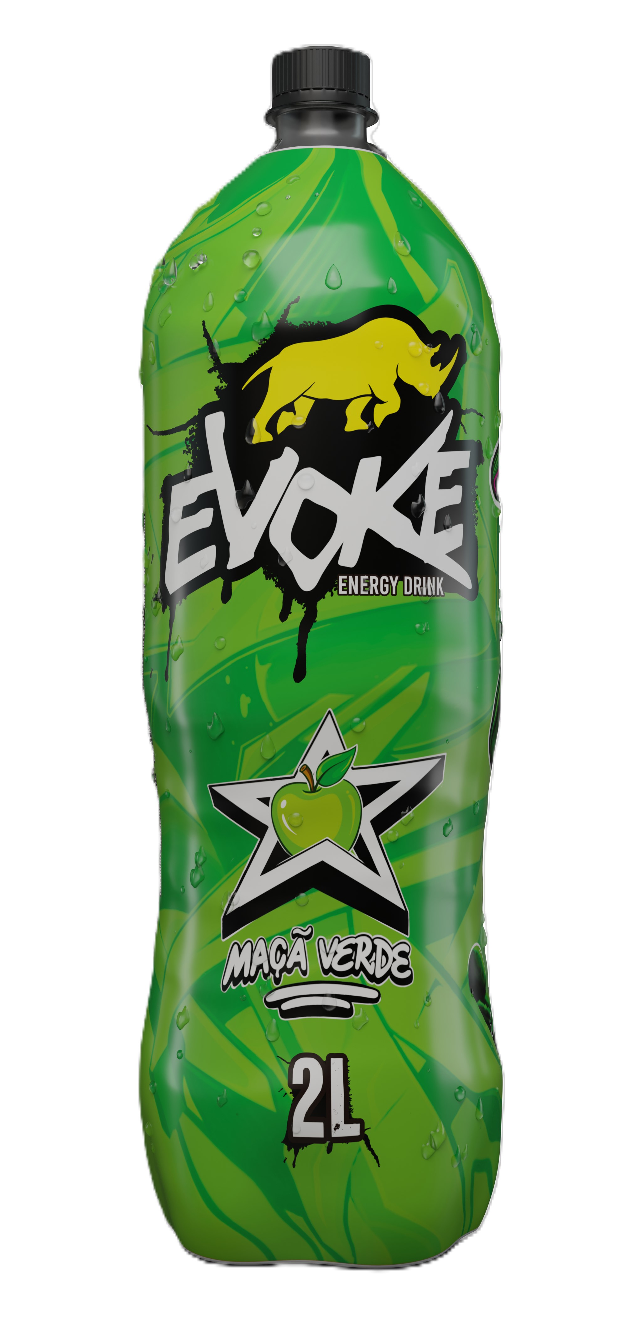 Bebida Energética Evoke Maçã Verde Pet 2l