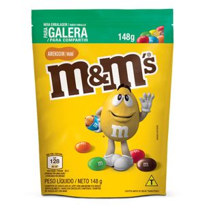 Confeito M&Ms Amendoim 148g