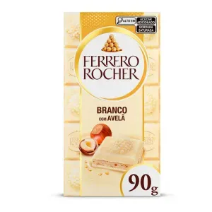 Chocolate Ferrero Rocher Branco Com Avelã 90g