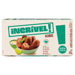 Kibe Incrível 100% Vegetal Congelado 300g