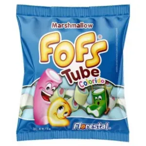 Marshmallows Tube Colorido Fofs 220g