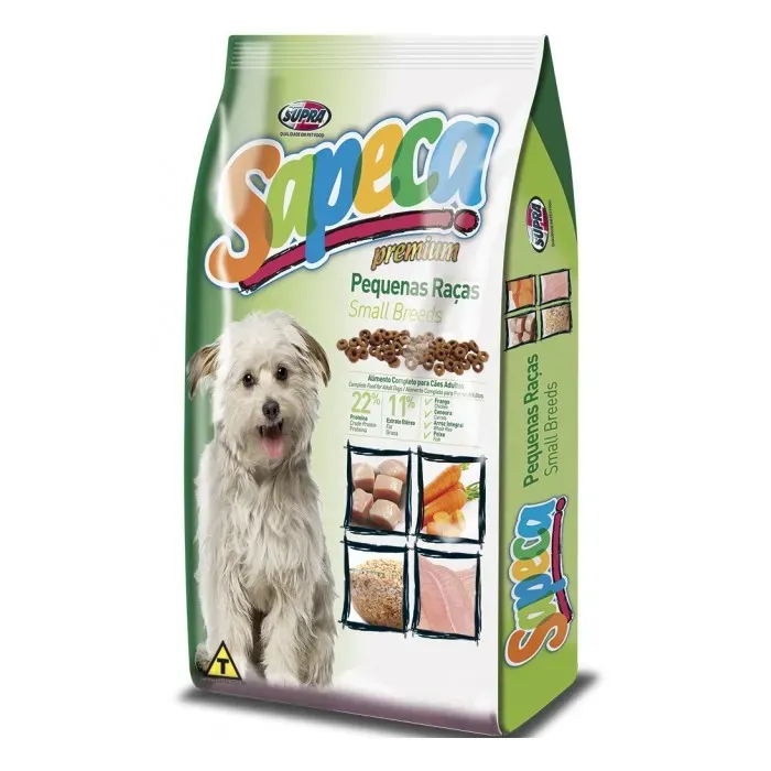 Alimento para Cães Sapeca Raças Pequenas Saco com 10,1kg