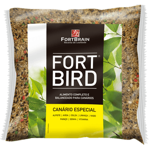 Alimento Fortbird Para Pássaro Canário 500g