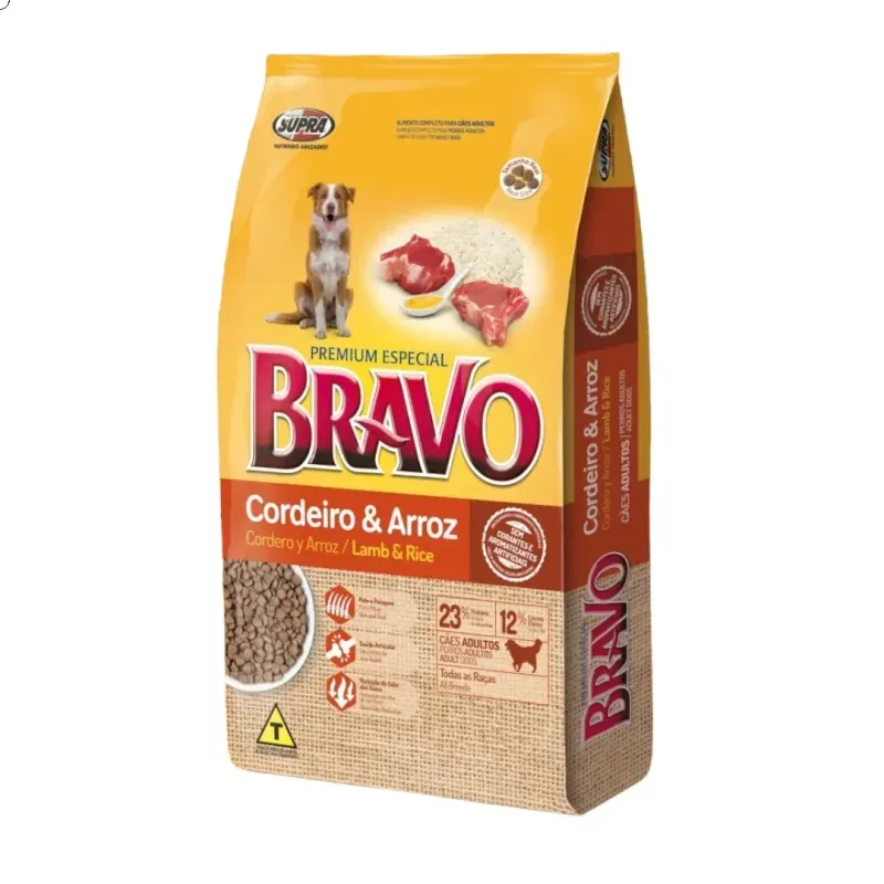 ALIM-BRAVO-PREM-P-CAES-AD-10.1KG-CORDEIRO-ARROZ