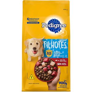 Alimento Pedigree Para Cães Filhotes Sabor Carne, Frango E Cereais 900g