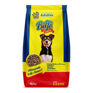Alimento Puro Trato Biffe Para Cães Adultos Especial De Carne 10,1kg