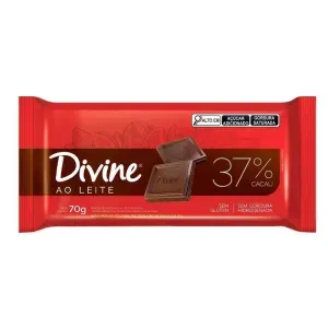 Chocolate Divine + Cremoso Ao Leite 70g