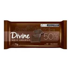 Chocolate Divine + Cremoso Meio Amargo 70g