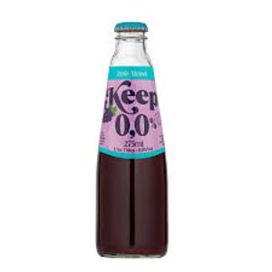 Bebida Keep Gaseificada Zero Álcool A Base De Uva Tinta 275ml