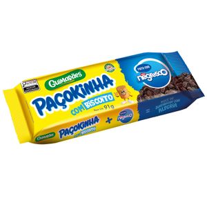 Paçoca Guimarães Nestlé+ Negresco Rolha 91g