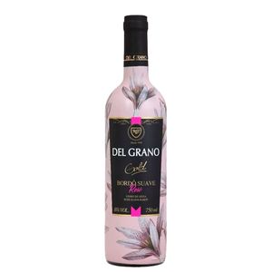 Vinho Del Grano Gold Bordô Suave Rosé 750ml