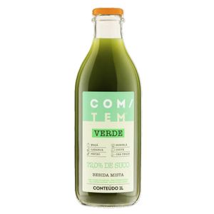 Suco Com/Tem Verde Vidro 1l
