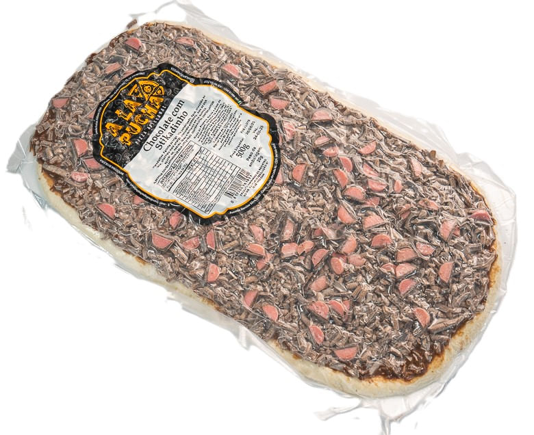 Pizza A La Pucha Artesanal Chocolate Com Stikadinho Congelada 500g