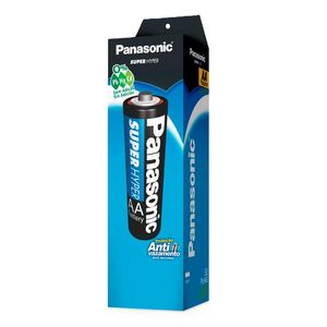 Pilha Panasonic Super Hyper Pequena Aa Com 52