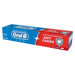 Creme Dental Oral-B 123 Menta 70g