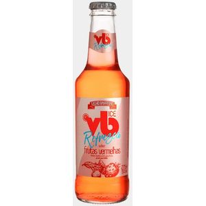 Bebida Alcoólica Mista Gaseificada Sabor Frutas Vermelhas Velho Barreiro Refresca Ice Garrafa 275ml