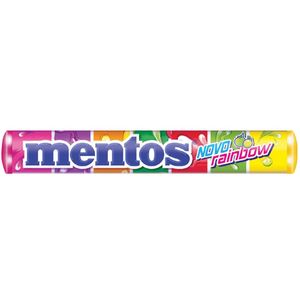 Bala Mentos Rainbow 37,5g