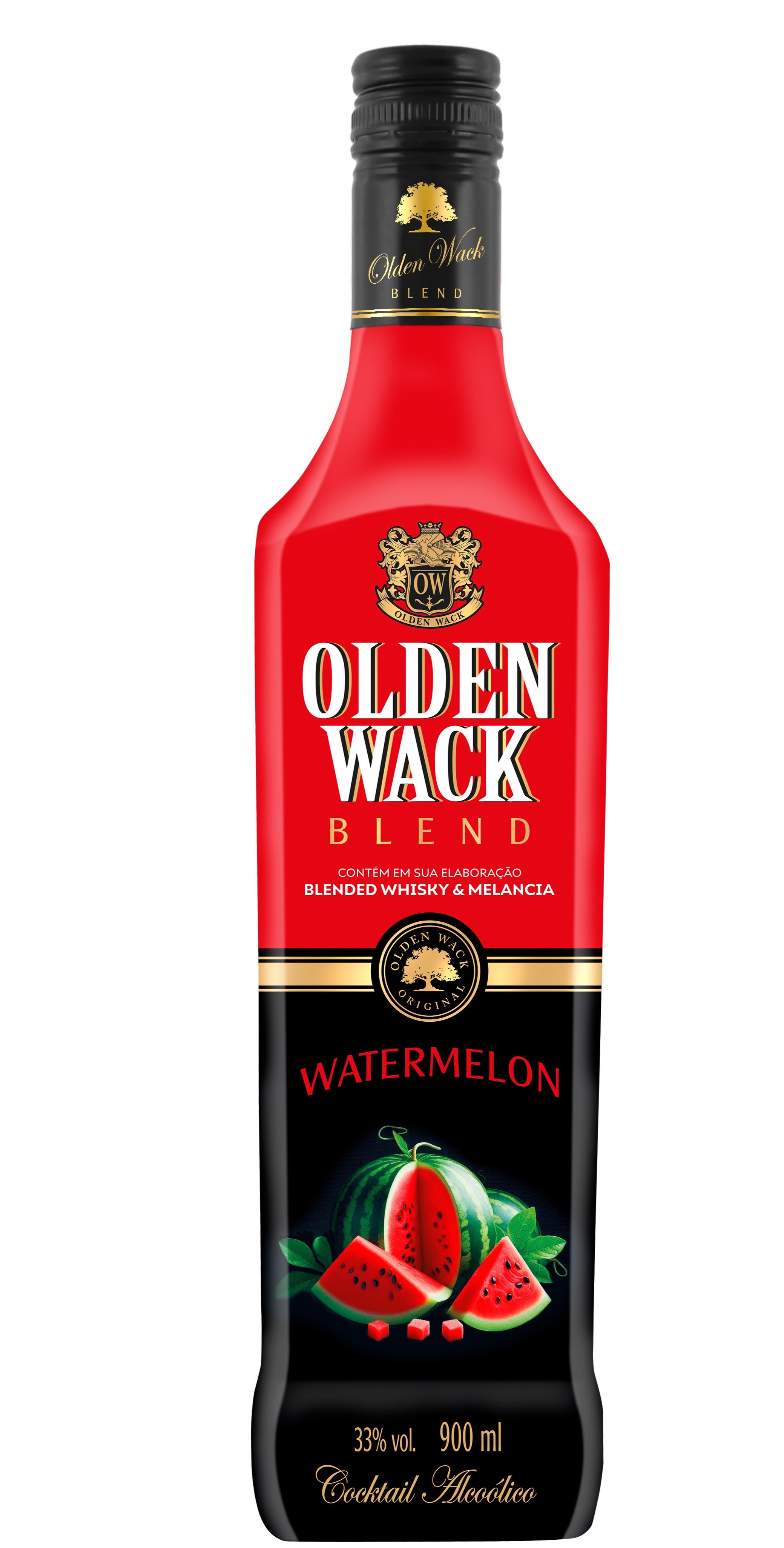 COCKTAIL ALCOÓLICO OLDEN WACK BLEND WATERMELON VIDRO 900ML