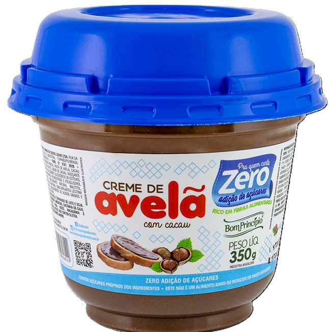 Creme Avela Bom Principio Zero Açúcar 350g
