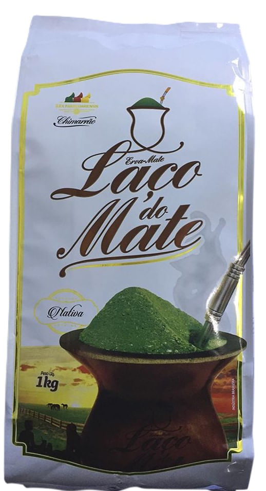 Erva Mate Laço Do Mate Nativa Sem Adição De Açúcar 1kg