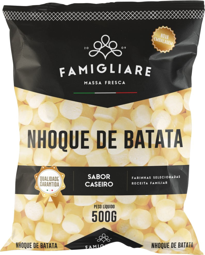 Nhoque Famigliare De Batata 500g